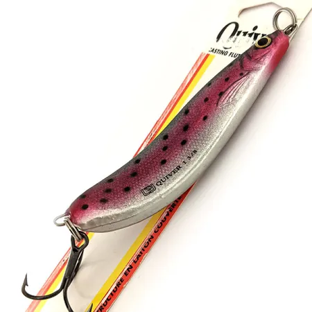 Luhr Jensen Quiver Cucharilla, Trucha Arcoíris, 39g, Raro, #11569