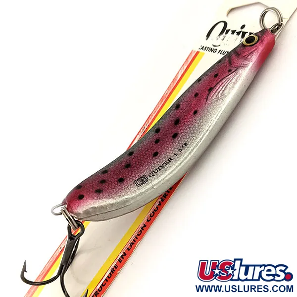 Luhr Jensen Quiver Cucharilla, Trucha Arcoíris, 39g, Raro, #11569