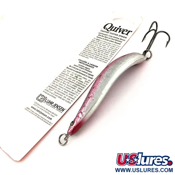 Luhr Jensen Quiver Cucharilla, Trucha Arcoíris, 39g, Raro, #11569