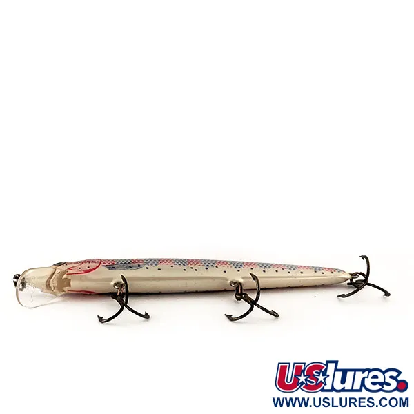 Rapala Husky jerk F12 Señuelo, Trucha Arcoíris, 13g, Suspendido, #11571