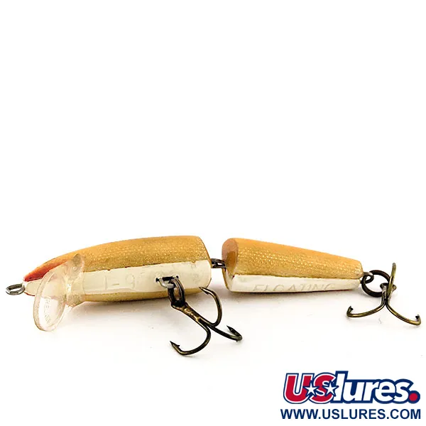 Rapala Jointed J9 Articulado, Naranja, 7g, Madera de Balsa, #11577