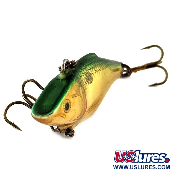 Rapala Rattl'n RAP 05 Crankbait Lipless, Oro/Verde, 6g, #11602