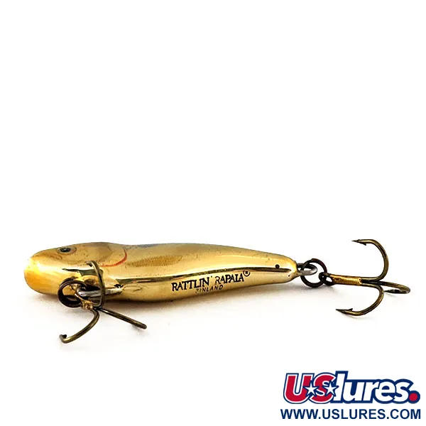 Rapala Rattl'n RAP 05 Crankbait Lipless, Oro/Verde, 6g, #11602