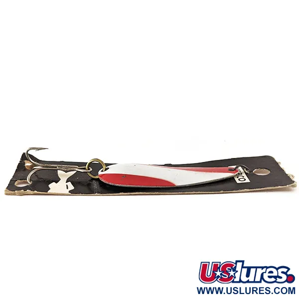 Nebco FlashBait 266 Cucharilla, Rojo / Blanco, 10g, USA, #11623