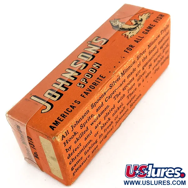 Johnson Silver Minnow Cucharilla Anti-hierba, Plata, 21g, plata, #11647