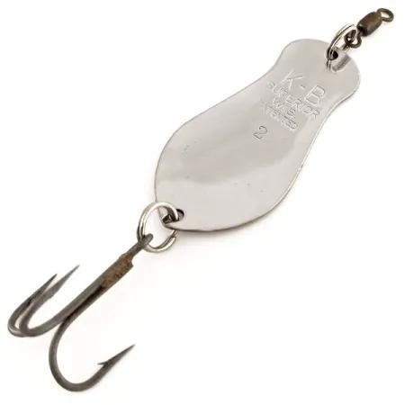 K-B Bait K-B Spoon 2 Cucharilla, Níquel, 14g, Vintage, #11654