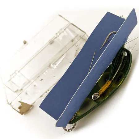 Weezel Rex Weedless Spoon Cucharilla, Frog, 12,5g, Antialgas, #11661