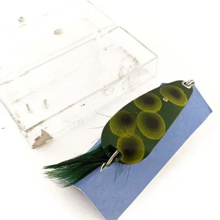 Weezel Rex Weedless Spoon Cucharilla, Frog, 12,5g, Antialgas, #11661