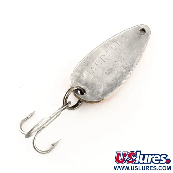 Cucharilla Eppinger Dardevle Midget, Salmon/Nickel, 6g, Vintage, #11724