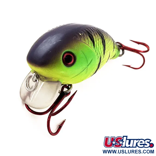 Mann's Baby 1- Crankbait, Fire Tiger, 7g, Babero Cuadrado, #11738