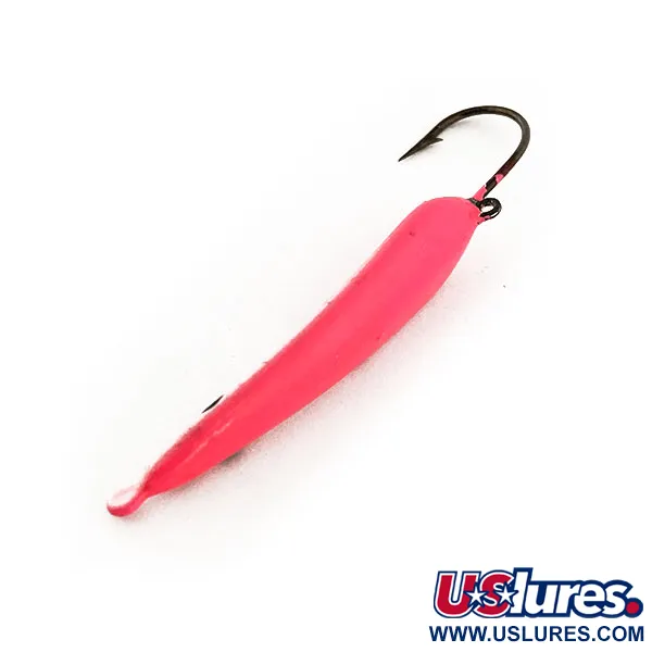 Jack's Jigs Ice Jig Vertical, Rosa, 10g, Anzuelo Simple, #11758