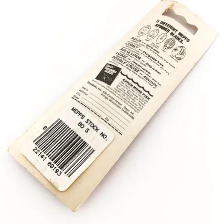 Mepps Aglia 0 Cucharilla, Plata, 2.5g, Tubo Rojo, #11761