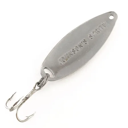 Johnson Sprite Cucharilla, Níquel / Amarillo, 10g, Vintage, #11763