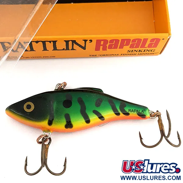 Rapala Rattl'n RAP 07 Lipless Hundido, FT (Fire Tiger), 16g, #11775