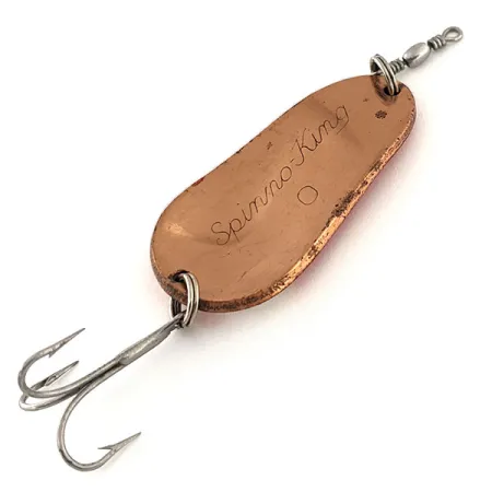 Pecos River Spinno-King 0 Cucharilla, Rojo / Blanco / Cobre, 14g, #11779