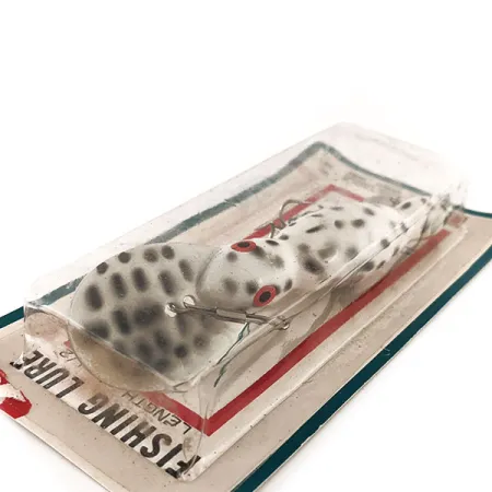 Kmart Kresge #381 Señuelo, Blanco / Negro, 14g, Babero Metálico, #11780