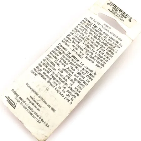 Rebel Ghost Minnow Señuelo, Trucha Común, 4g, hundido, #11782