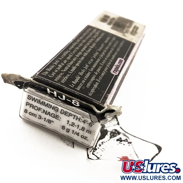 Rapala Husky Jerk 8 Señuelo, Plata Azul, 6g, suspending, #11789