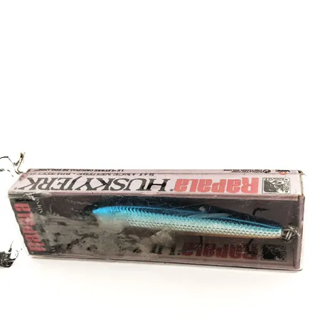 Rapala Husky Jerk 8 Señuelo, Plata Azul, 6g, suspending, #11789