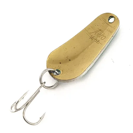 Aeroplane Spinner Aero Cucharilla, Verde/Blanco/Oro, 7g, Clásica, #11803