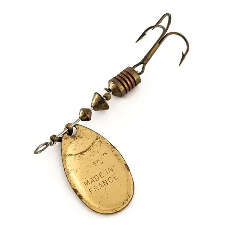 Mepps Aglia 2 Cucharilla, Latón, 4.5g, Hoja clásica, #11814