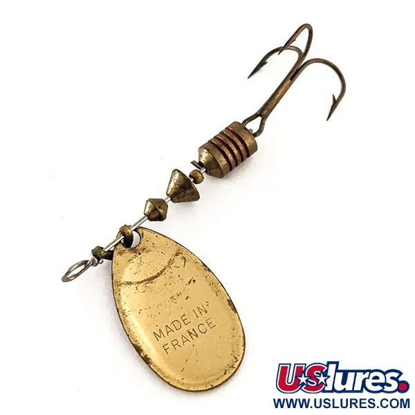 Mepps Aglia 2 Cucharilla, Latón, 4.5g, Hoja clásica, #11814