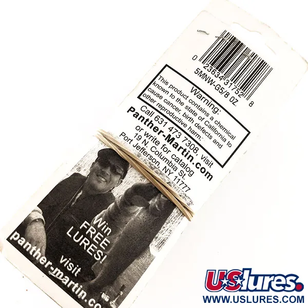 Panther Martin 6 Double Trouble Spinner, Oro, 14g, #11826