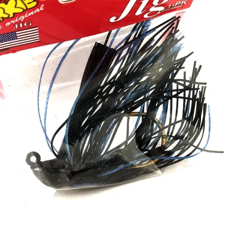 Arkie Lures Weedless Arkie Jig The Original, Negro/Azul, 7g, #11827