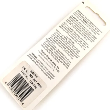 Thomas Buoyant Cucharilla, Frog, 4.7g, Trucha/Salmón, #T101FRG