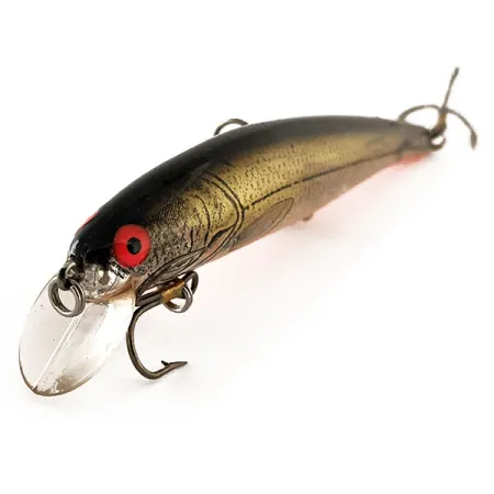 Bomber Long A15A Jerkbait, Oro-Negro, 14g, Suspending, #11840