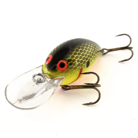 Bomber B04A UV Crankbait, Panal Chartreuse, 8g, UV-reactivo, #11853