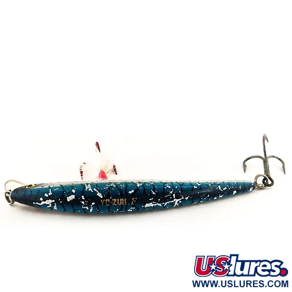 Yo-Zuri CRYSTAL MINNOW (F) 13, Plata/Azul, 17g, Flotante, #11856