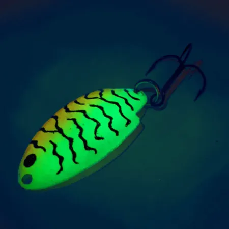 Thomas Buoyant UV Cucharilla, Fire Tiger, 5g, UV-activo, #11877