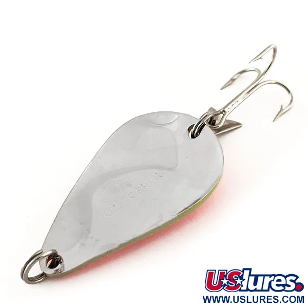 Acme K.O. Wobbler Cucharilla, Amarillo/Rojo/Níquel, 21g, Sonic Tail, #11887