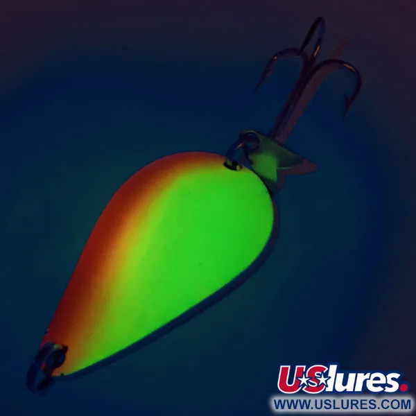 Acme K.O. Wobbler Cucharilla, Amarillo/Rojo/Níquel, 21g, Sonic Tail, #11887