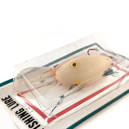 Kmart Kresge #K12 Crankbait, Blanco / Naranja, 14g, Deep-Diver, #11893