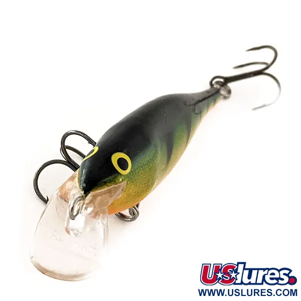 Rapala Shallow Shad Rap 09 Señuelo, Fire Tiger, 12g, Balsa, #11907