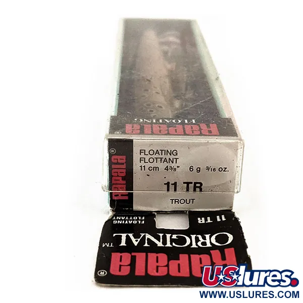 Rapala Original Floater F11 Señuelo, TR (Trucha), 6g, Balsa, #11908