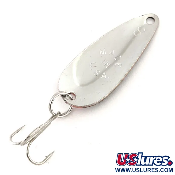 Cucharilla Worth Chippewa Steel Spoon, Rojo/Negro/Níquel, 6g, #11925