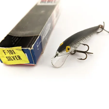 Rebel Floater F9 Señuelo, Plateado, 6g, Profundidad 0.9-1.8m, #11932