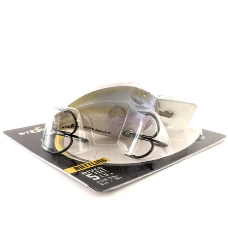 Storm Arashi Rattling Square 5 Crankbait, Ghost, 18g, Auto-ajuste, #11953