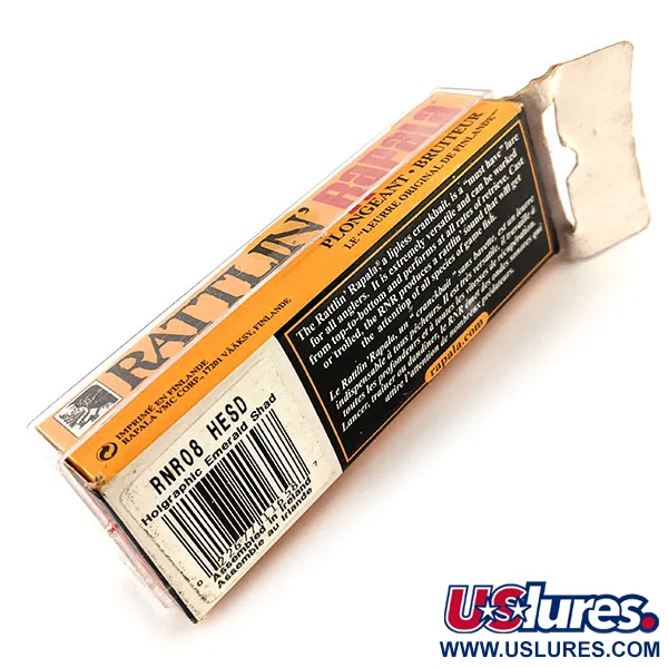 Rapala Rattl'n RAP 08 Lipless Hundido, HESD, 20g, Rattling, #11954