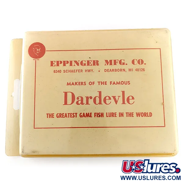 Eppinger Dardevle Kit Set cucharillas, Rojo-Blanco/Amarillo, #11955