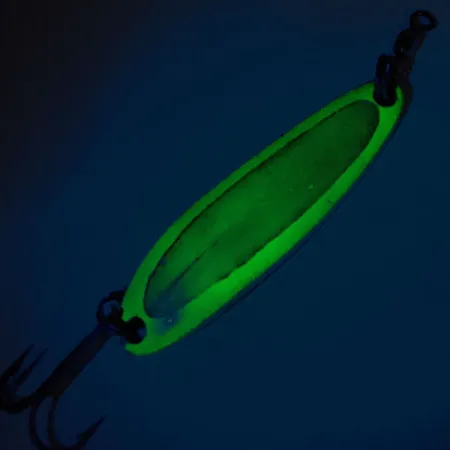 Luhr Jensen Krocodile Die #3 UV Cucharilla, Verde, 10g, UV, #11967