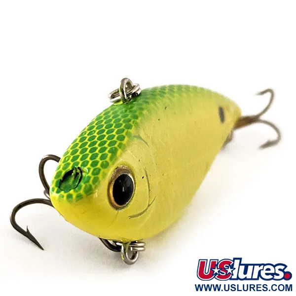 Renegade Pro Series Lipless Crankbait, Amarillo / Verde, 14g, #11980