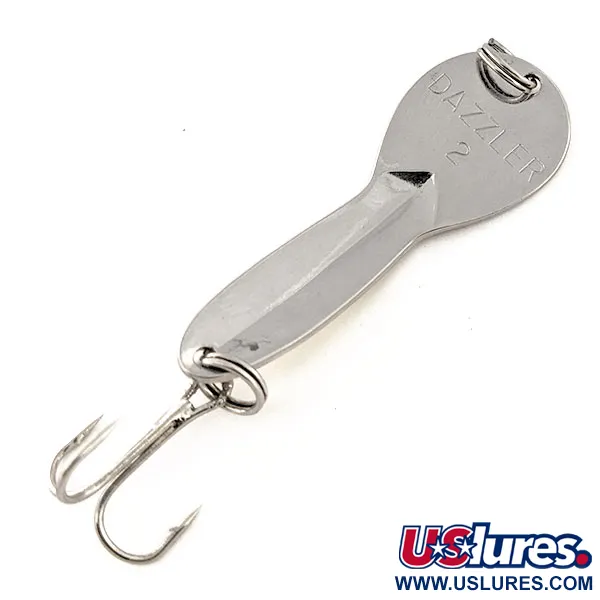 Acme Dazzler #2 UV Cucharilla, Níquel / Oro, 7g, efecto UV, #12000