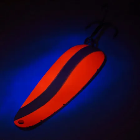 Worth Chippewa Steel Spoon UV Cucharilla, Rojo/Crema, 35g, UV, #12128