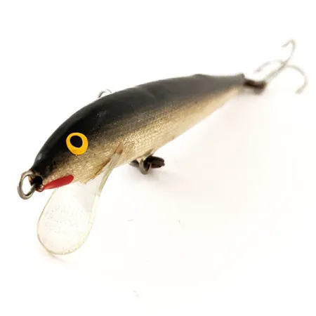 Rapala Original Floater F9 Señuelo, S (Plata), 4g, Balsa, #12031