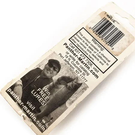 Panther Martin 9 Double Trouble Spinner, Dorado, 21g, Vinilo, #12046