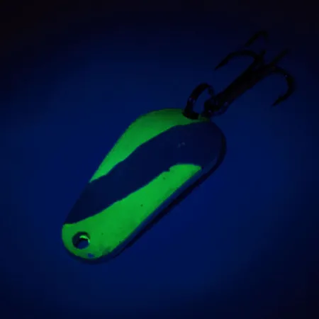 Aeroplane Spinner Aero UV Cucharilla, Verde/Blanco/Cobre, 7g, UV, #12054